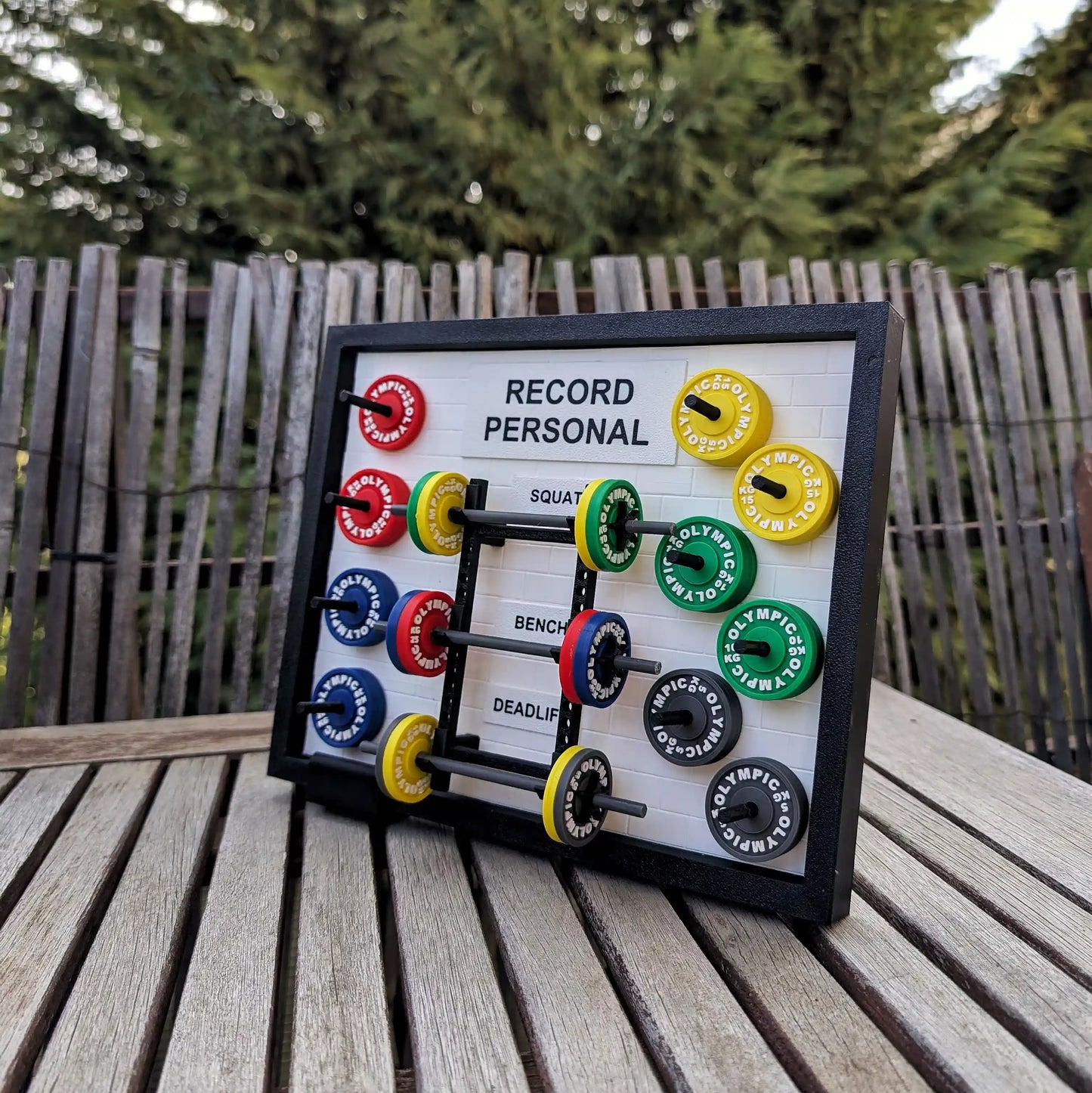 Tablou Olympic greutăți personalizabil