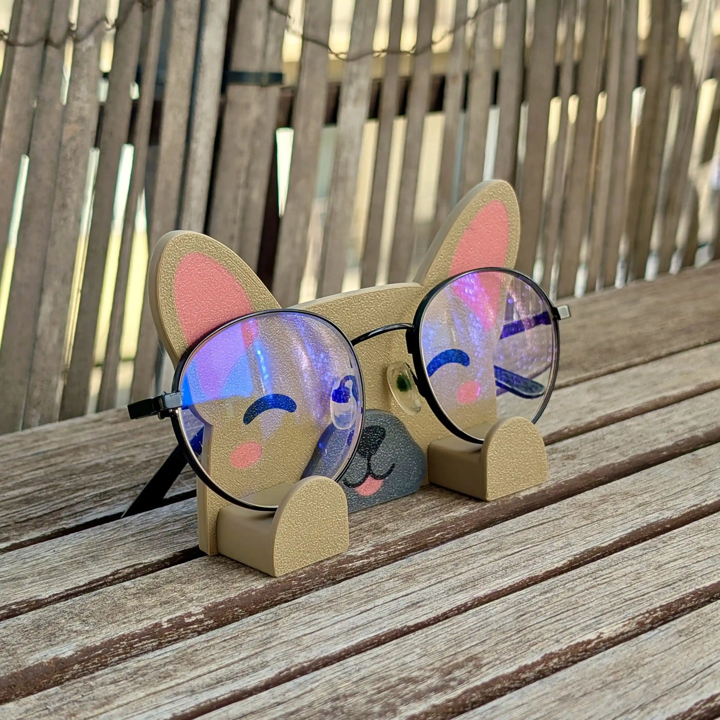 Suport de ochelari - Bulldog Francez