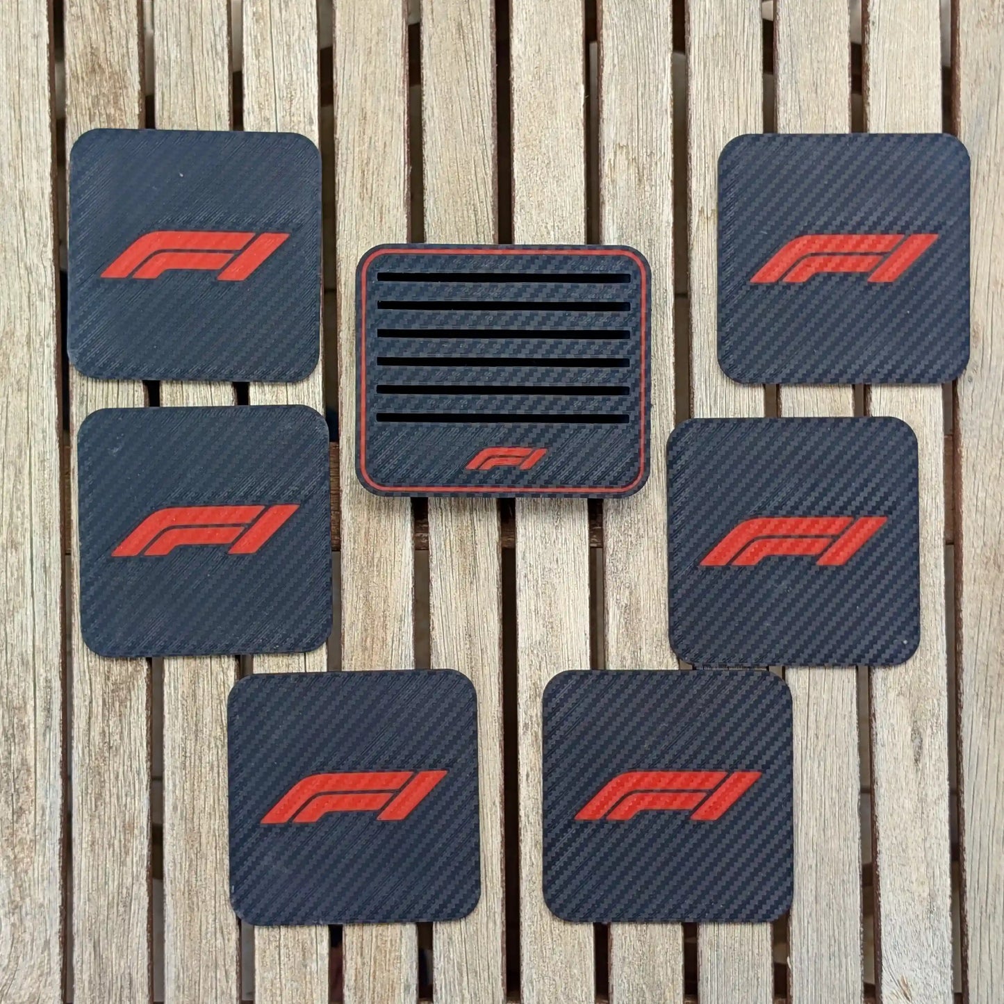 F1 - Set Premium Suporturi Pahare Circuite